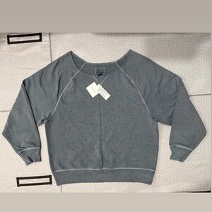 American Eagle Outfitters Gray Crew Neck Sweater